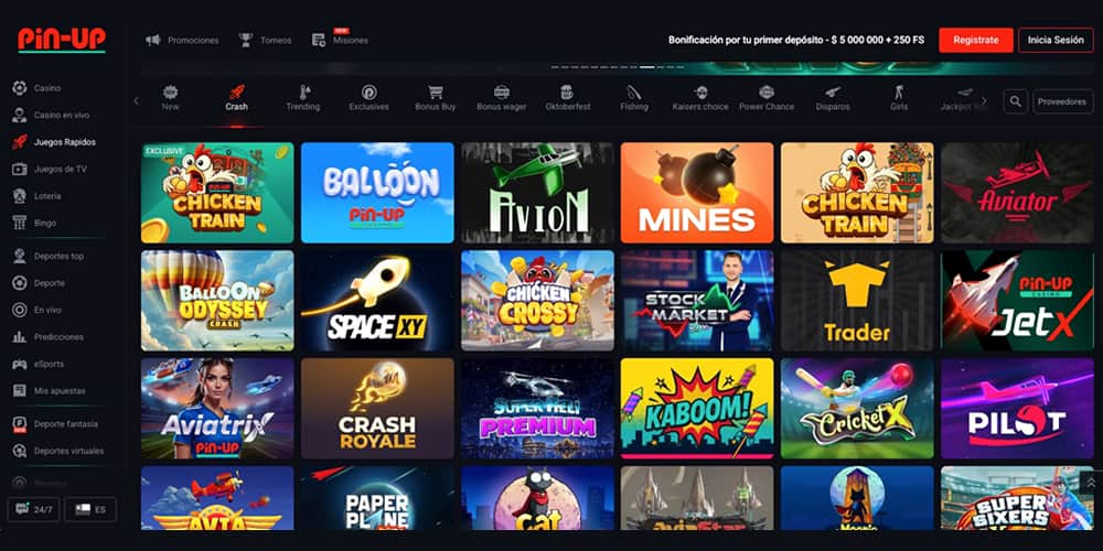 Crash para partidas rápidas