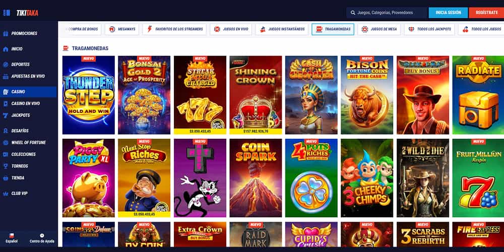 Tikitaka casino tragamonedas